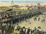 Coney Island New York on a Popular Holiday Photographic Print