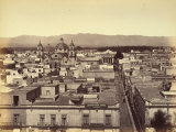 Panoramic View of a Mexican City Photographic Print
