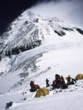Tents on Southside of Everest, Nepal Photo by Michael Brown