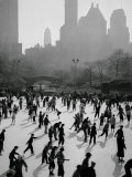 Iceskating in New York Photographie