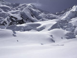 Mt. Cook's Plateau Glacier, New Zealand Posters by Michael Brown