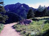 Path to Mountains, Boulder Posters par Michael Brown