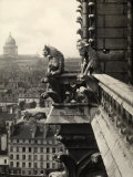 Detail of the Terrace of a Tower with Depictions of Monsters and Fantastic Animals Photographic Print