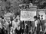 Congress of Racial Equality Marches in Memory of Birmingham Youth Billeder af Thomas J. O'halloran