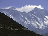 Trekking to Everest Base Camp, Nepal Affiches par Michael Brown