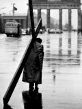 Man Carrying Cross, Berlin, October 1961 Photo by Toni Frissell