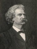 Mark Twain American Writer Creator of Tom Sawyer and Huckleberry Finn Photographic Print