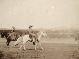 Buffalo Bill and Miss Oakley in the Execution of a Quadrille During the 'Wild West Show' Photographic Print