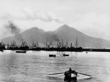 Mount Vesuvius Seen from the Quay of Naples Photographic Print Mount Vesuvius Seen from the Quay of Naples Photographic Print