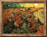 The Red Vineyard at Arles, c.1888 Poster by Vincent van Gogh