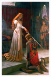 L'accolade, vers 1901 Posters par Edmund Blair Leighton