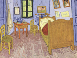 The Bedroom at Arles, c.1887 Plakater av Vincent van Gogh The Bedroom at Arles, c.1887 Plakater av Vincent van Gogh