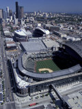 Safeco and Qwest Fields, Seattle, Washington, USA Photographic Print by William Sutton