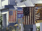 Flag Shop on Whidbey Island, Washington, USA Photographic Print by William Sutton
