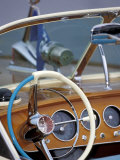 Antique and Classic Boat Society Show on Lake Washington, Seattle, Washington, USA Photographic Print by William Sutton