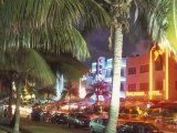 Colorful Street Life, South Beach, Miami, Florida, USA Photographic Print by Stuart Westmoreland