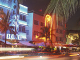 Colorful Street Life, South Beach, Miami, Florida, USA Photographic Print by Stuart Westmoreland