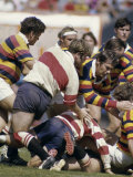 Rugby (arte vintage) Lámina fotográfica
