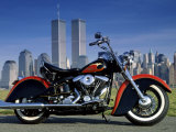 1990 Heritage Classic Harley Davidson, New York City, USA - Fotografik Baskı