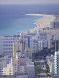 Collins Avenue, Miami Beach, Florida, USA Photographic Print by Robin Hill