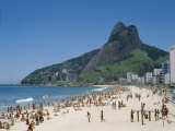 Ipanema Beach, Rio de Janeiro, Brazil, Photographic Print