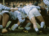 Rugby (arte vintage) Lámina fotográfica
