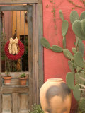 House Detail, Presidio Historic District, Tucson, Arizona, USA Photographic Print by Walter Bibikow