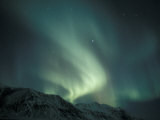 Northern Lights Over Endicott Mountains, Gates of the Arctic National Preserve, Alaska, USA Photographic Print by Hugh Rose