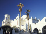 Mission San Xavier del Bac, San Xavier, Arizona, USA Photographic Print by Jamie & Judy Wild