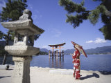 Torii Itsukushima Shrine, Miyajima Island, Japan Photographic Print
