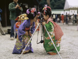 Shichi-Go-San Festival, Japan Fotografie-Druck