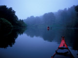 Kayaking on the Monomoy River, Cape Cod, Harwich, Massachusetts, USA Photographic Print by Jerry & Marcy Monkman