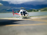 Helicopter Lifting Off, Juneau, Alaska, USA Photographie par Terry Eggers
