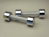 Silver Hand Weights Photographic Print