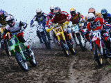 Motocross Racing Photographie