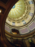 State Capitol, Lansing, Michigan, USA Photographic Print