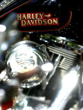 Close-up of a Motorcycle Photographic Print