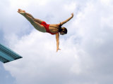 Swan Dive Photographic Print
