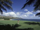 Golf Course in Paradise Photographic Print