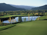 Golf Course in a Valley Photographic Print