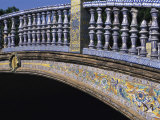 Plaza de Espana, Seville, Spain Fotografie-Druck