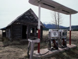 Abandoned Gas Station, Near Flagstaff, Arizona, USA Photographic Print