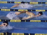 Competitive Swimming Photographic Print