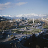 Plaza Italia, Santiago, Chile Photographic Print