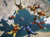 skydivers