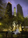 Old Water Tower, Chicago, Illinois, USA Photographic Print