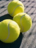 Close-up of Three Tennis Balls Photographie