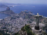 Christ the Redeemer Statue Rio de Janeiro, Brazil - Fotografik Baskı Christ the Redeemer Statue Rio de Janeiro, Brazil - Fotografik Baskı