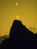 Christ the Redeemer Statue Mount Corcovado Rio de Janeiro Brazil Photographic Print