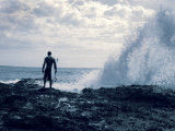 Surveying the Surf Photographic Print